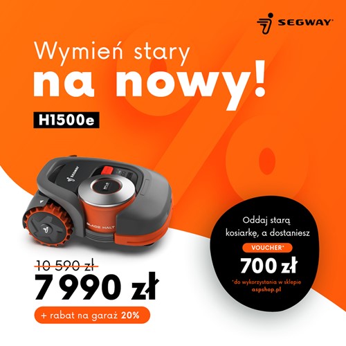 Robot koszący Navimow H1500E Segway GPS RTK 4G